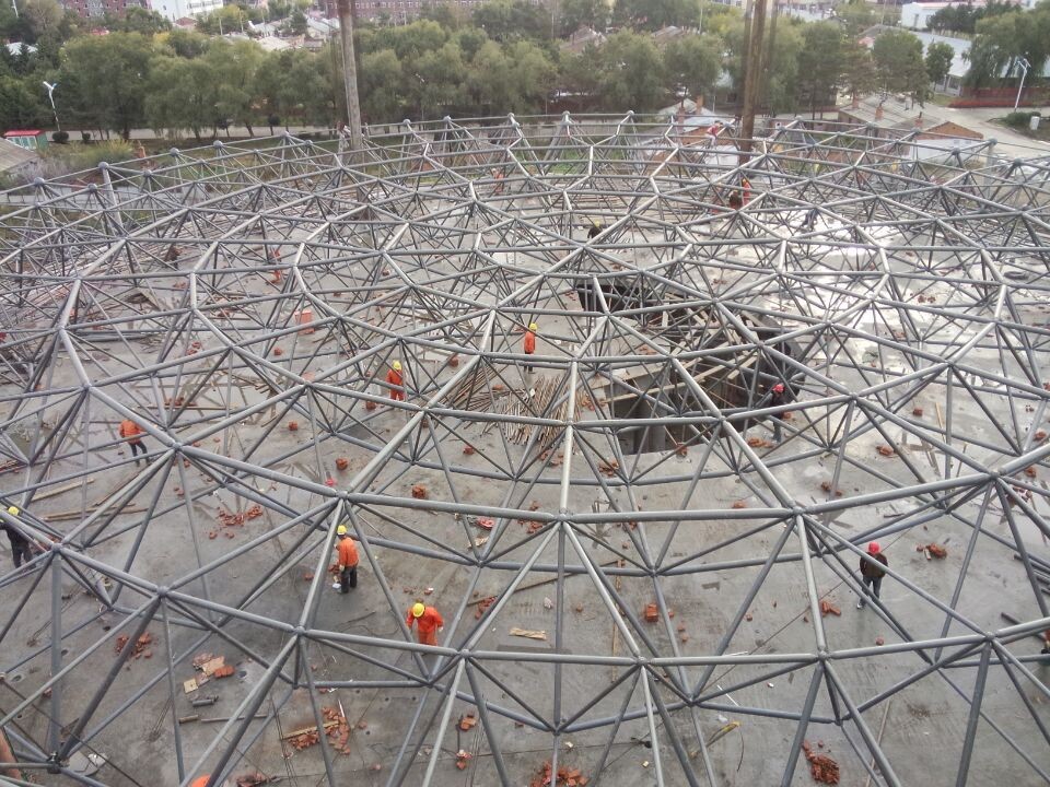 普兰店全民健身中心网架